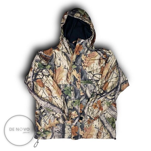 WOOD’N Trail Real Tree l Mens Hooded Camouflage Hunting Jacket Sizes L & XL - Picture 1 of 6